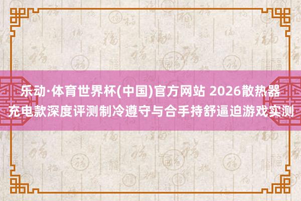 乐动·体育世界杯(中国)官方网站 2026散热器充电款深度评测制冷遵守与合手持舒逼迫游戏实测