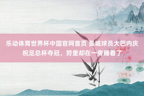 乐动体育世界杯中国官网首页 曼城球员大巴内庆祝足总杯夺冠,努里却在一旁睡着了